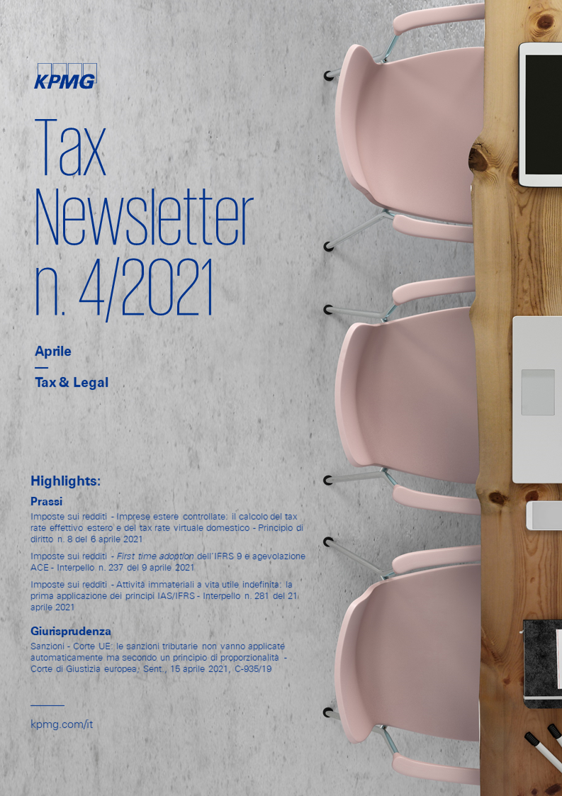 KPMG Tax Newsletter n. 4/2021